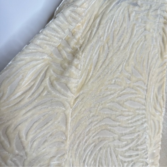 Vintage Burned Velvet Open Front Whimsigoth Fairy Goth Duster, XL - Picture 7 of 11